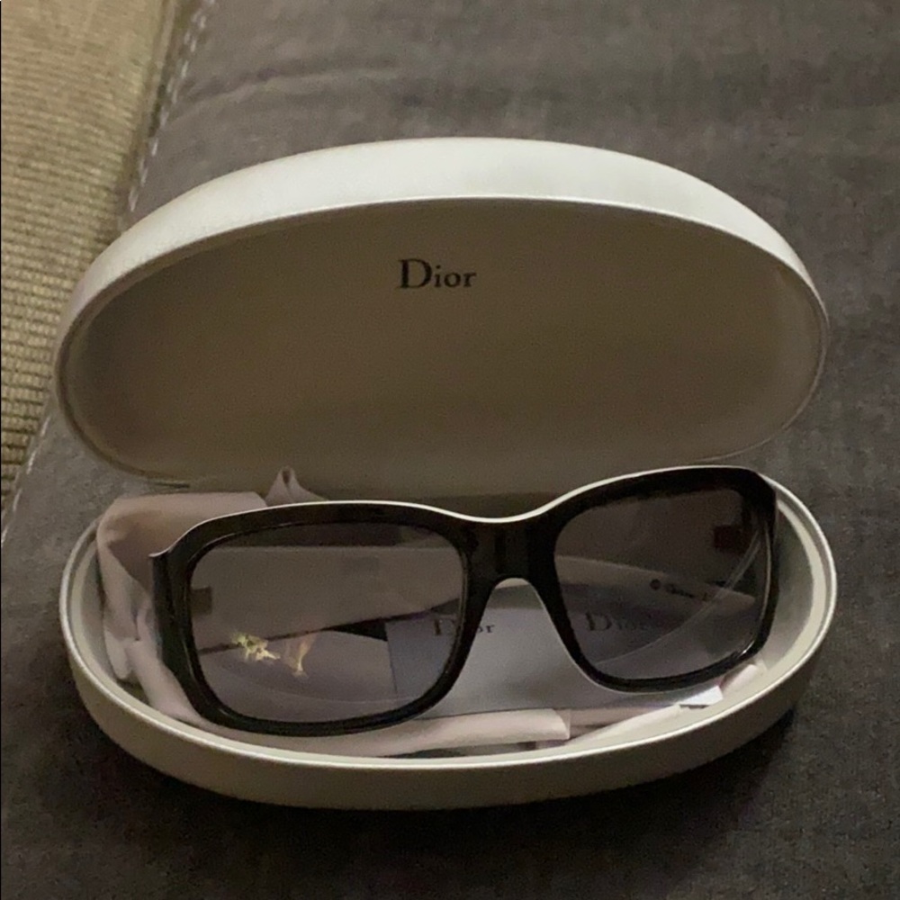 Authentic Dior sunglasses with case